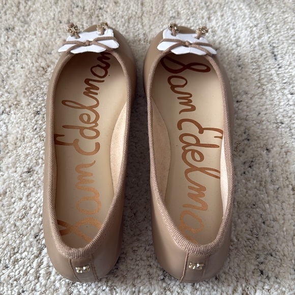 Sam Edelman Ballet Flats with Signature SE Bow Accent Size 7 New Never Worn - Picture 3 of 11